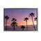 Stupell Industries Sunsets & Scattered Palm Trees Floating Frame, design by Jeff Poe Photography